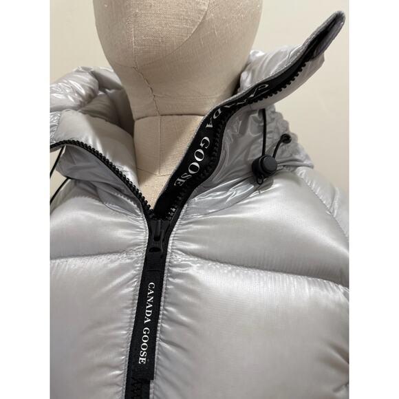 Canada Goose Womens XS Cypress Puffer Down Parka Winter Coat Silverbirch Gray - Picture 12 of 12